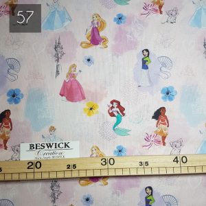 Tissu Coton Princesses Disney, Little Johnny