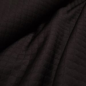 Tissu Jersey Sweat diamant noir