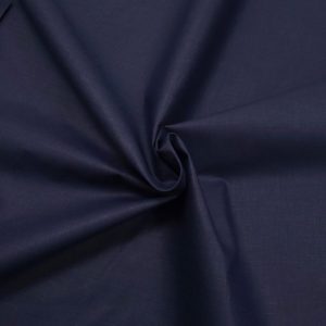 Tissu Coton uni Bleu marine, Oeko-Tex. ( Réf. : 3CU )