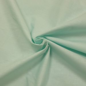 Tissu Coton uni Vert Menthe, Oeko-Tex. ( Réf. : 4CU )